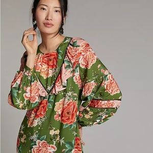 Anthropologie Farm Rio Elinor Tunic dress